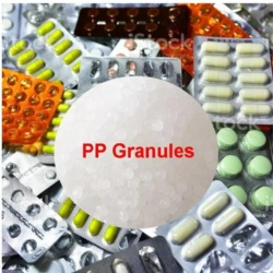 Transparent Pure PP Plastic Granules Medical Drug Packaging Polypropylene Raw Material