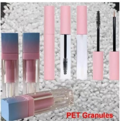 Cosmetic Packaging PET Chips Raw Material For Lipstick Tubes Mascara Containers