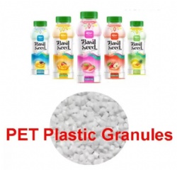 Transparent Pet Bottle Granules Juice Bottle Polyethylene Terephthalate Raw Material